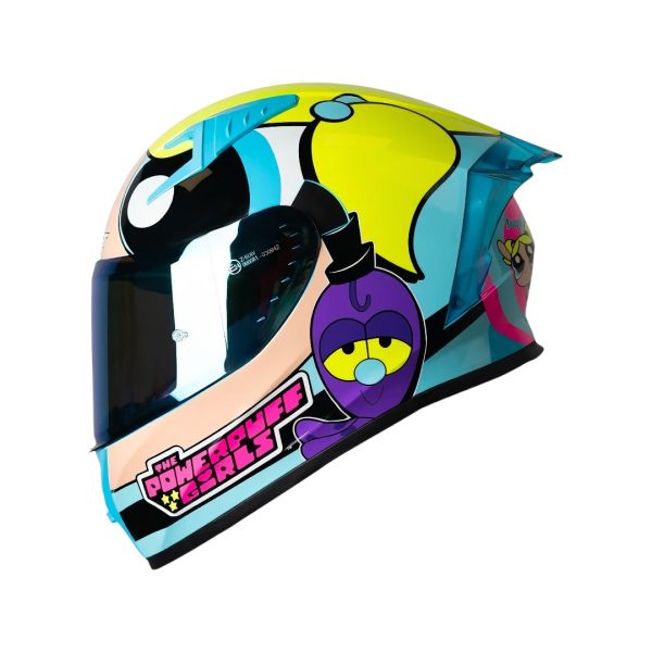 CASCO MOTO SHAFT 526SP EVO BURBUJA INTEGRAL CARTOON NETWORK